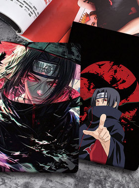 火影忍者iPadPro2025保护套13寸晓组织红云10代鼬mini2345佐助10.2平板壳air6鸣人苹果789代适用小米平板7pro