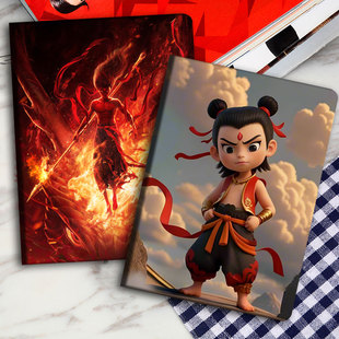 哪吒魔童闹海平板壳ipad10.2敖丙789代保护套air6电影周边Pro11苹果10.9寸国漫卡通mini56迷你7适用红米小米6