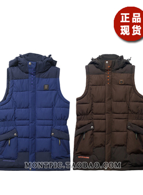 MONTPIC韩国正品WPVV64811轻便保暖户外运动登山冬季女羽绒棉马甲