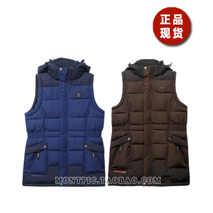 MONTPIC韩国正品WPVV64811轻便保暖户外运动登山冬季女羽绒棉马甲
