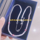 Tennis锁骨链高级感时尚 2025新款 水晶网球项链女Matrix 小众设计