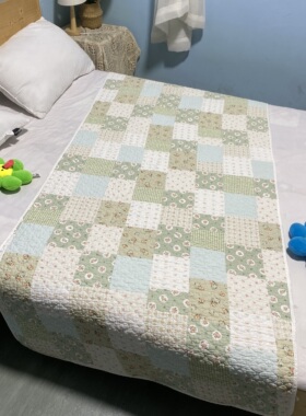 双面纯棉隔脏垫防油防汗床单保护垫夹棉床盖宿舍上下铺薄褥可机洗