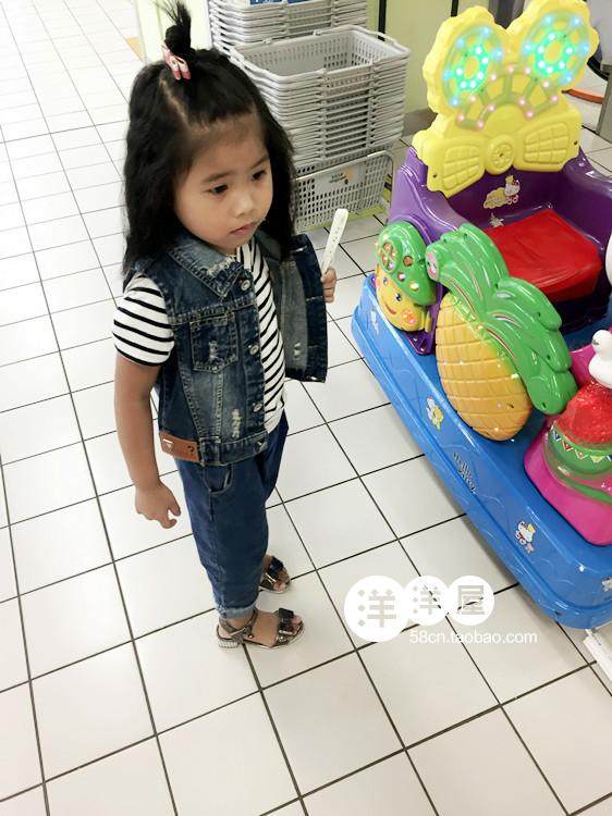 Gilet enfant en toile - Ref 2069774 Image 4