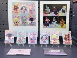 官方漫娱贩异形舞台兔子系列透卡镭射票收藏小卡ivantill动漫周边