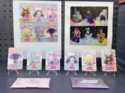 官方漫娱贩异形舞台兔子系列透卡镭射票收藏小卡ivantill动漫周边