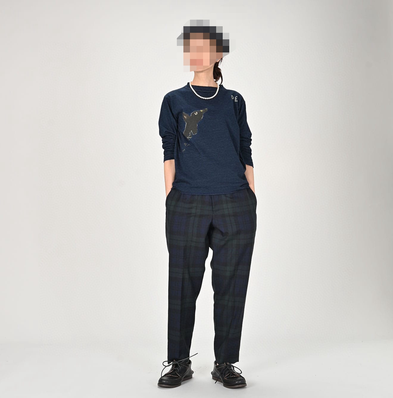 日系2025款圆领长袖T恤男女情侣