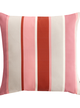 GIRONES西班牙进口简约条纹系露台花园室内户外休闲靠垫抱枕四色