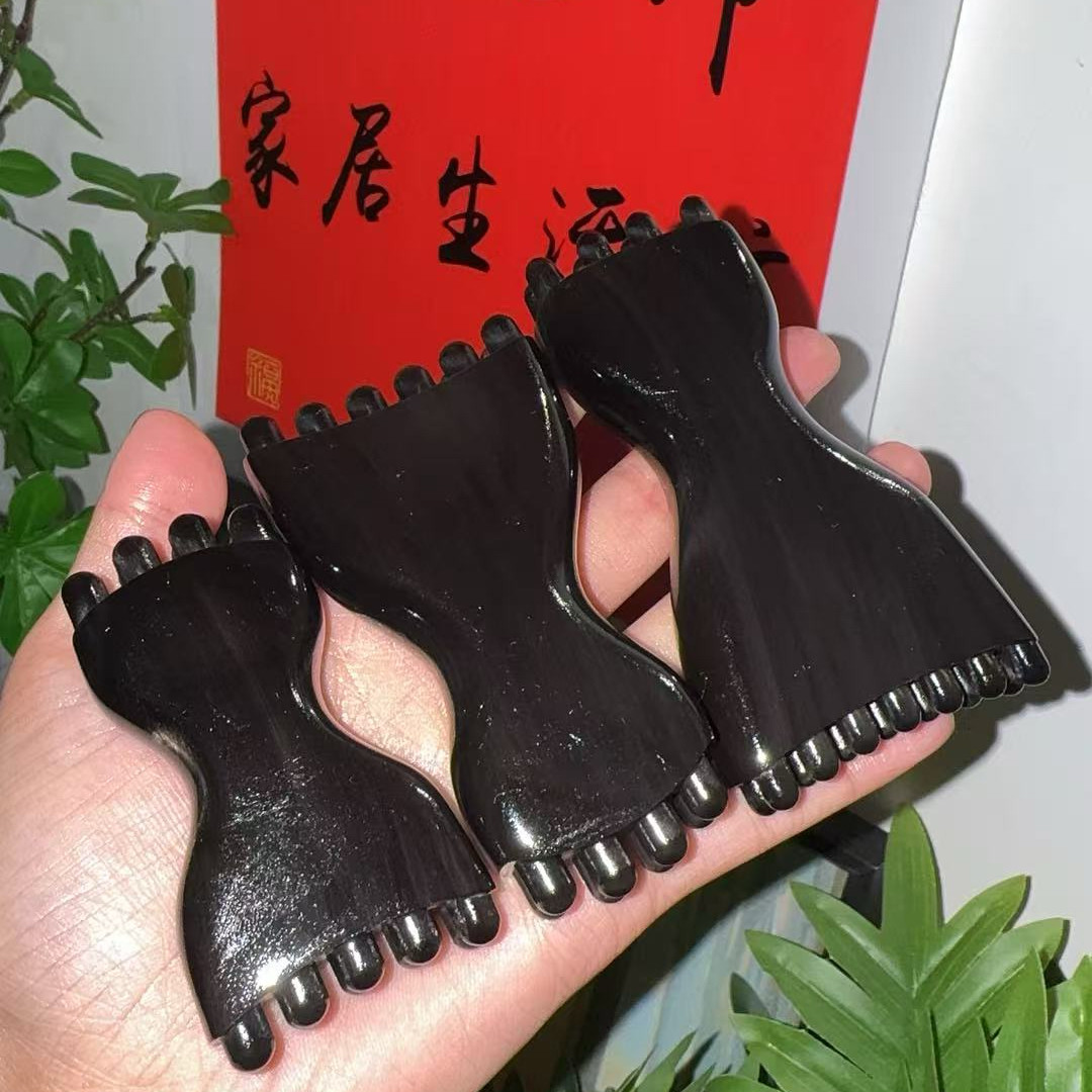 黑水牛角 金珠蹲