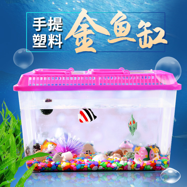 大号透明手提宠物塑料饲养盒
