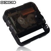 正品 日本精工SKP静音扫秒石英钟机芯十字绣挂钟挂表配件送针电池