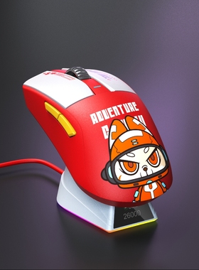 达尔优CM610V2Max双模轻量化电竞游戏鼠标有线无线可选cf吃鸡专用