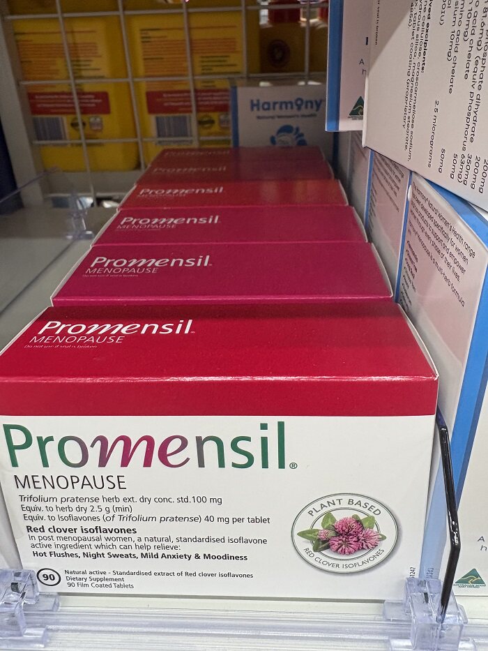 新西兰直邮Promensil红花苜蓿改善更年期潮热盗汗心悸双效异黄酮
