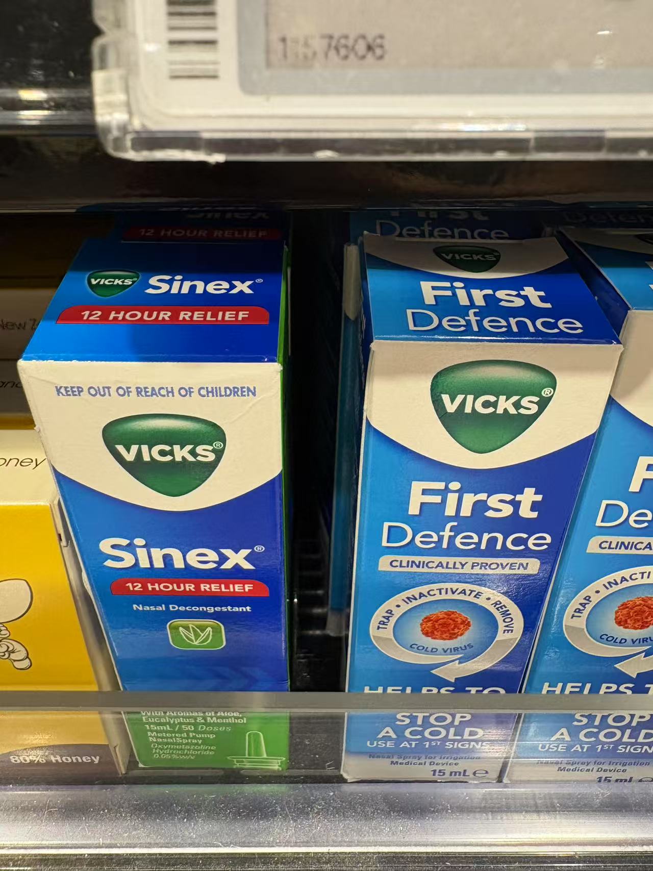 新西兰直邮Vicks Sinex soother 劲爽通鼻喷雾通气鼻喷12岁+ 15ml