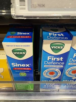 新西兰直邮Vicks Sinex soother 劲爽通鼻喷雾通气鼻喷12岁+ 15ml