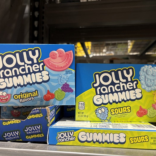新西兰直邮Jolly Rancher 酸酸果汁水果软糖酸糖Q糖 99克 5件包邮