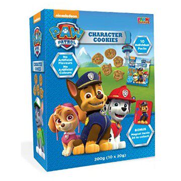 新西兰直邮Paw Patrol 汪汪队立大功造型饼干独立包装（8小袋）