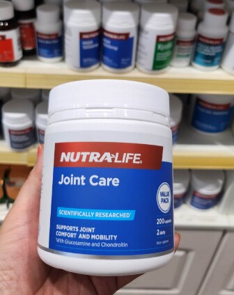新西兰直邮NutraLife纽乐关节灵氨糖软骨素胶囊 200粒