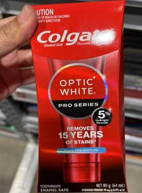 新西兰直邮Colgate/高露洁colgate optic white pro series牙膏