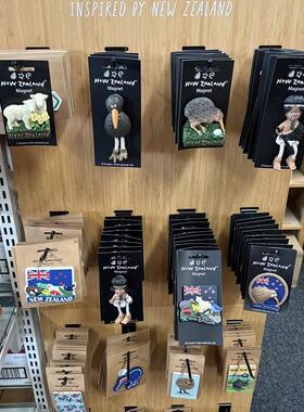 新西兰直邮Kivi鸟冰箱贴仿真动物冰箱贴磁吸款立体创意小众纪念品