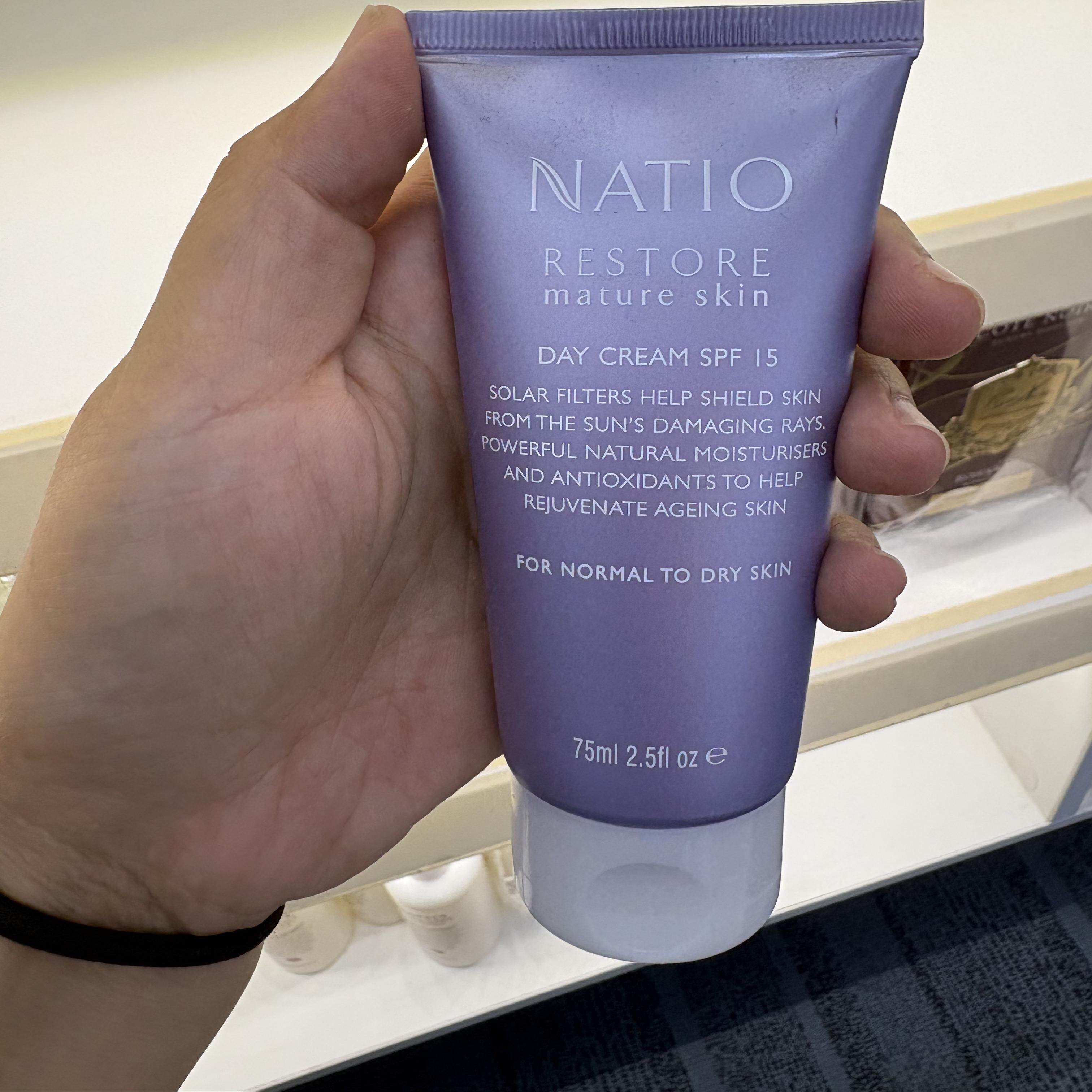 新西兰直邮Natio修复抗氧化SPF15日霜75ml