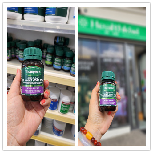 新西兰直邮Thompsons 汤普森 St Johns Wort 4000mg 缓解精神抑郁