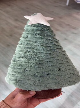 新西兰直邮Jellycat H29 X W16 CM 蓝云杉 圣诞树小号玩偶玩具