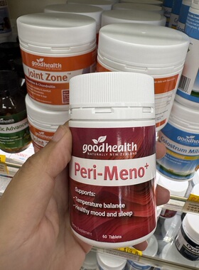 新西兰直邮GoodHealth好健康peri-meno+ 女性更年期调理片 60片