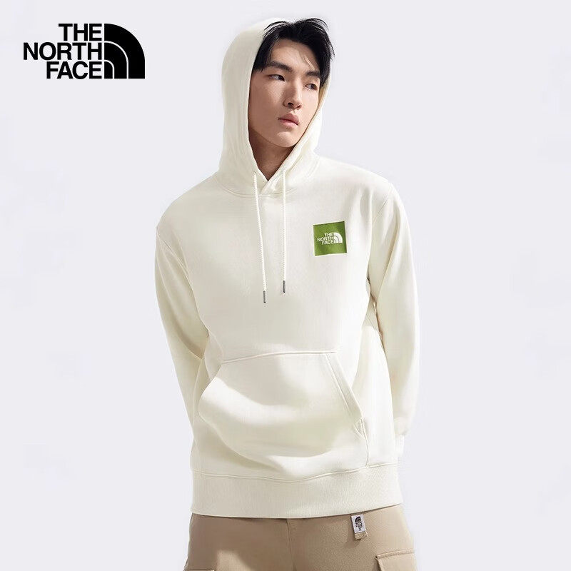 The North Face北面连帽卫衣男女秋冬运动户外针织印花套头衫8EJ2