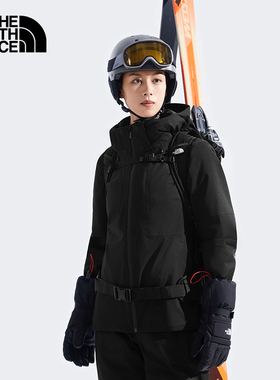The North Face北面棉服女款秋冬新款运动Lenado防水滑雪服