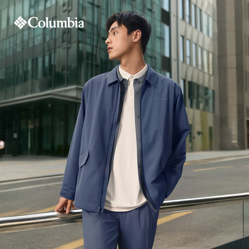 Columbia哥伦比亚25秋冬新款男士户外2L防水冲锋衣夹克外套YM3501