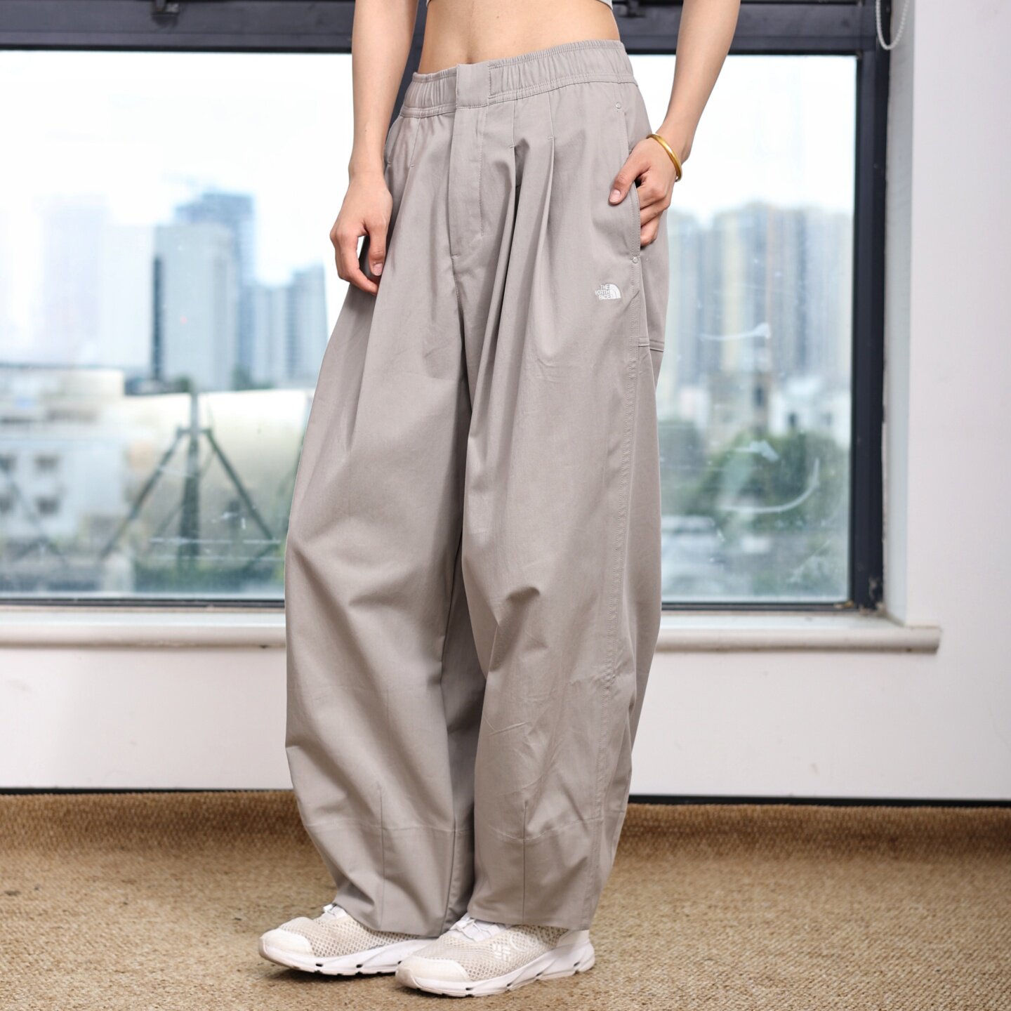TheNorthFace北面休闲裤女子26秋冬新款运动户外防泼水长裤|8FC2