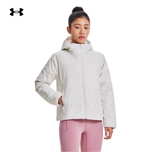 UA安德玛ColdGear® Infrared女子短款连帽运动羽绒服外套1378860