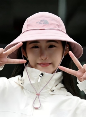 26春夏新款TheNorthFace北面运动帽男女款户外遮阳休闲渔夫帽8EPS