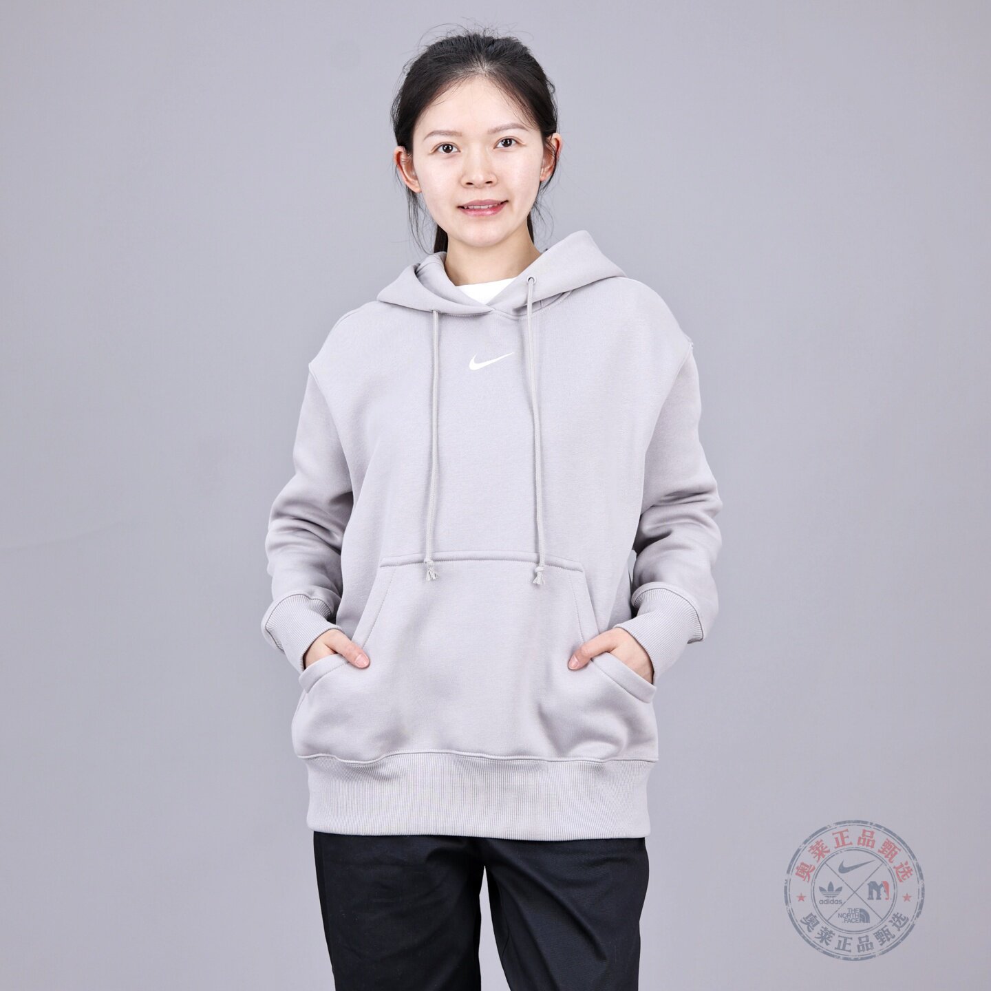 NIKE耐克25秋冬新款女子PHOENIX加绒保暖宽松连帽运动卫衣DQ5861