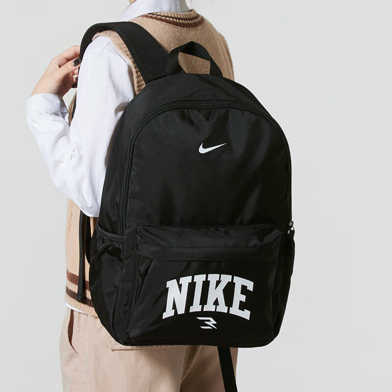 NIKE耐克男女同款运动包书包电脑包时尚休闲双肩背包N32533091GS