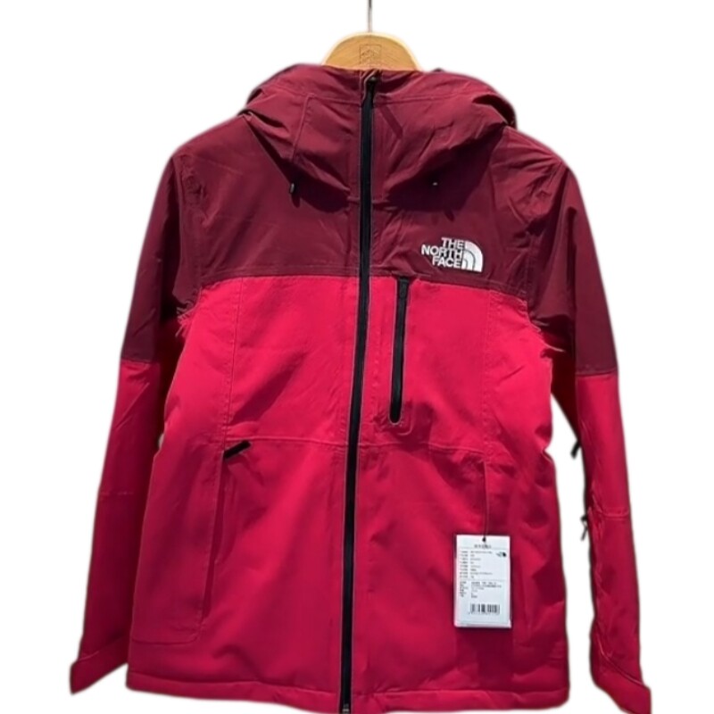 北面户外女款夹棉防水滑雪服外套