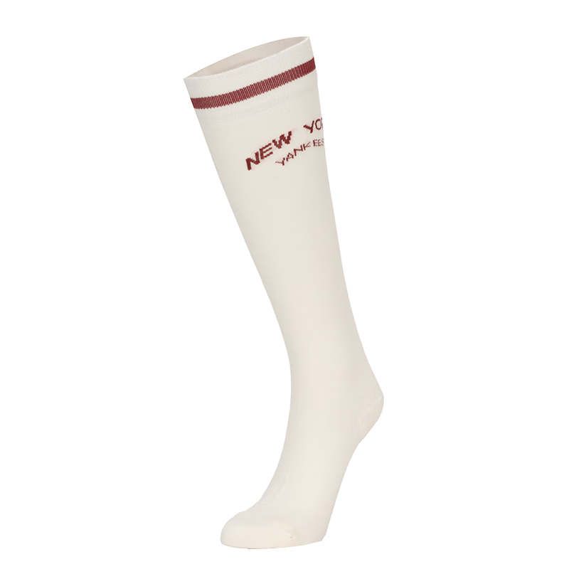 MLB运动袜男女通用潮流时尚休闲袜柔软舒适透气长筒袜子3ASOKV14N