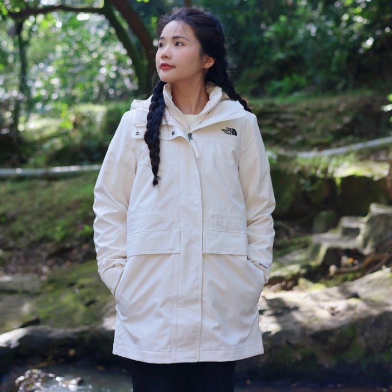 TheNorthFace北面羽绒内胆三合一女士25秋冬新户外防水冲锋衣8ED6