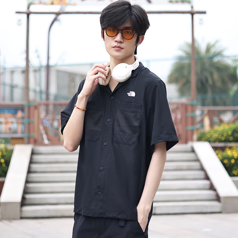 TheNorthFace北面T恤男士春夏户外透气防晒速干短袖翻领衬衫83TP,运动服/休闲服装,运动T恤,淘宝优惠券,粉丝福利购,淘宝优惠卷