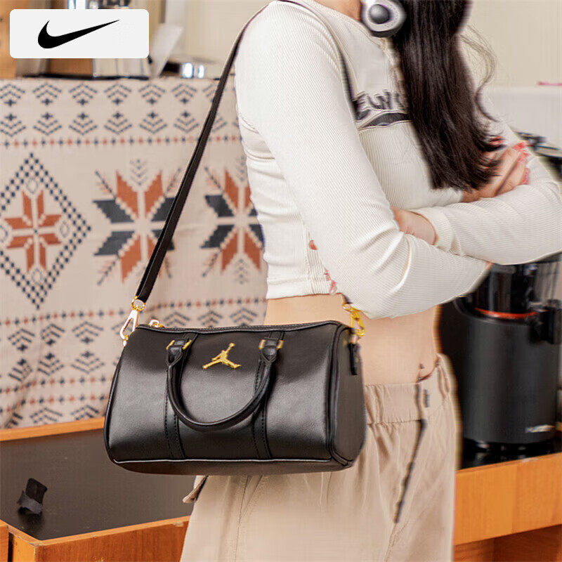 NIKE耐克男女同款潮流时尚单肩包运动休闲拎包斜挎包JD2143022TD