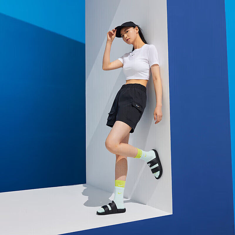 耐克NIKE外穿男女拖鞋一字OFFCOURT DUO SLIDE拖鞋DC0496