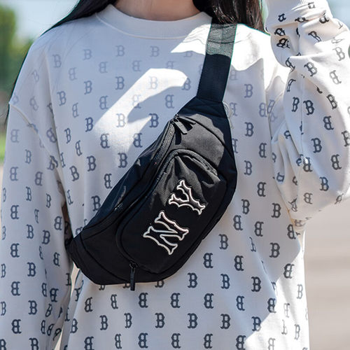 MLB男女款斜挎包单肩包运动胸包