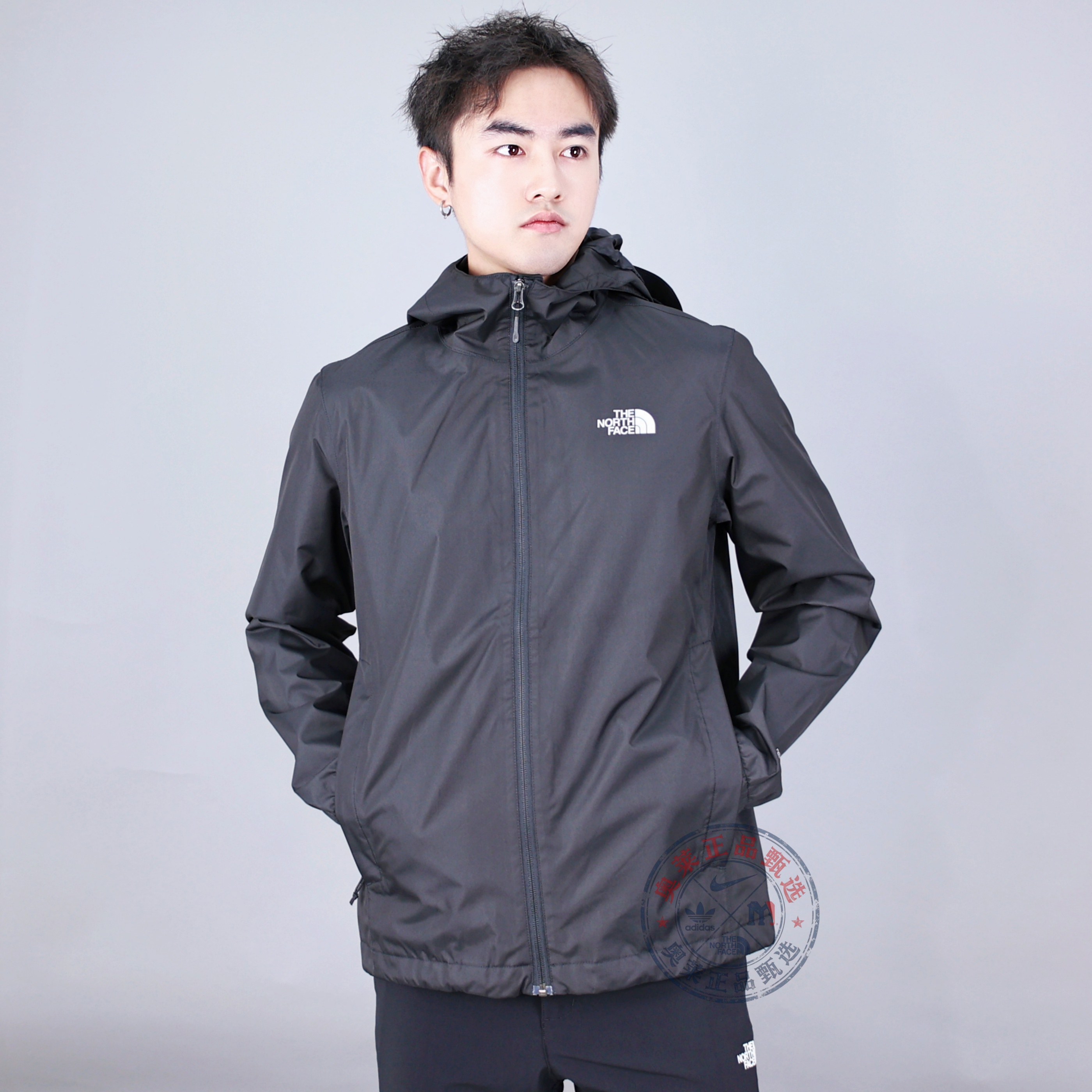 【正品】北面防水防风冲锋衣外套