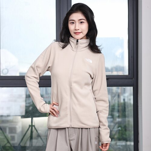 北面户外女款可做内胆保暖抓绒衣