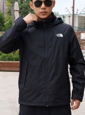 【黑武士】TheNorthFace北面男士户外防水透气可配内胆冲锋衣88FR