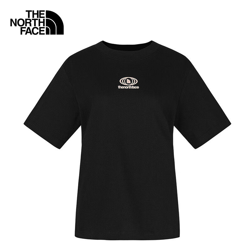 The North Face北面短袖女秋冬运动休闲透气 舒适半袖棉质T恤8ASV