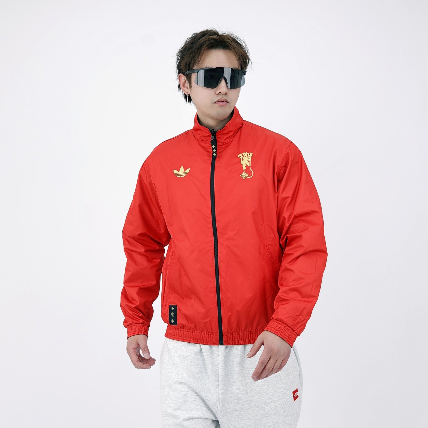 阿迪达斯曼联男子夹克外套
