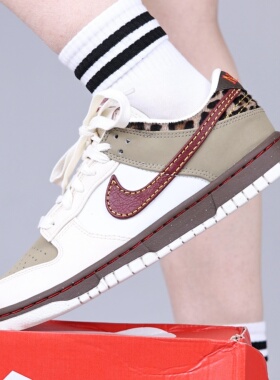 NIKE耐克板鞋女子25秋冬新款运动鞋DUNK LOW IM6687平底鞋IM6687