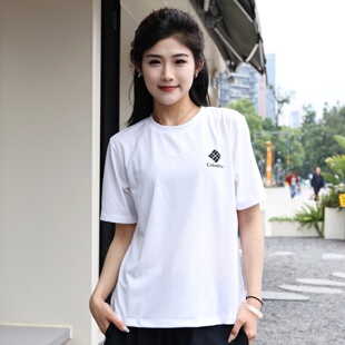 26春夏新品Columbia哥伦比亚短袖女吸湿速干运动短袖T恤XR6735