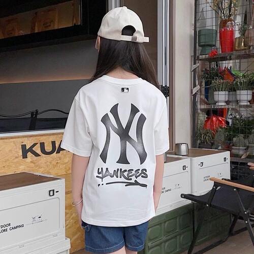 MLB美职棒儿童字母大标运动T恤
